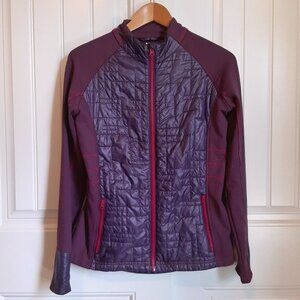 Title Nine Lightweight Women's Purple Puffer Fitted Jacket SZ S